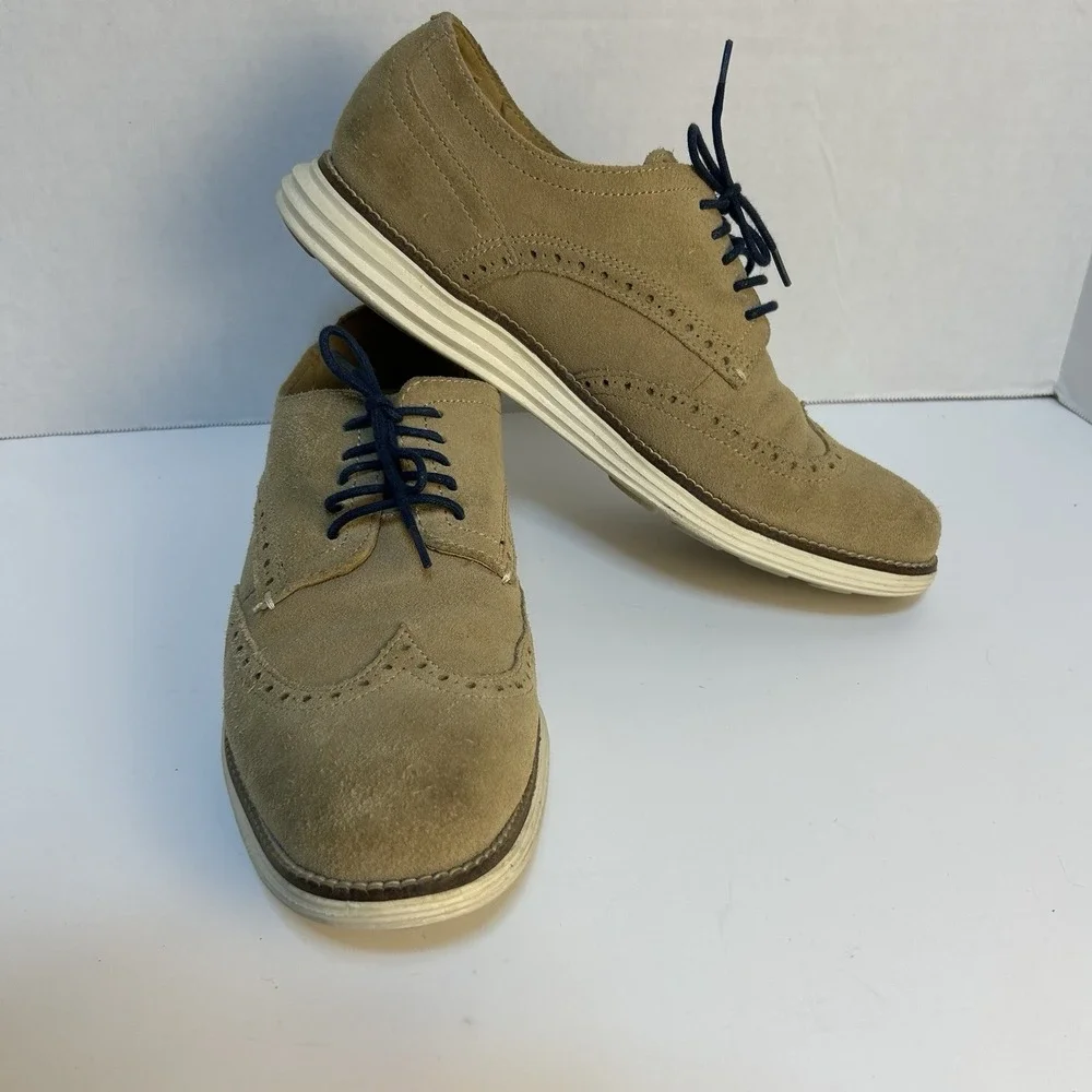 Cole Haan Grandos Men's Shoes Size 8.5M Grand Wingtip Oxford FT‎ C24088 G 16